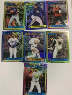 topps update RC 7枚