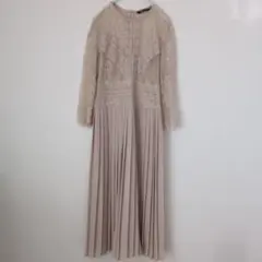 zara ロングワンピース レース