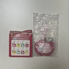 秋めくりんご サンリオ シークレットミラーキーホルダー ピアノ