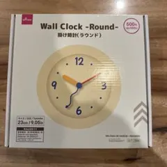 DAISO ダイソー Wall Clock -Round- 掛け時計（ラウンド）