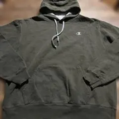 Champion チャンピオンブルオーバーパーカースウェットブラウン2XLサイズ