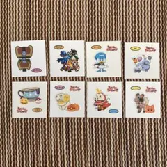 ポケモンパン　デコキャラシール　 206弾 6枚　+ 207弾 2枚