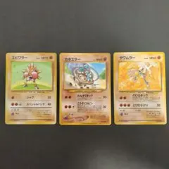旧裏　 エビワラー カポエラー サワムラー 3枚セットのサムネイル