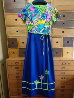 【80sヴィンテージ】レトロワンピース