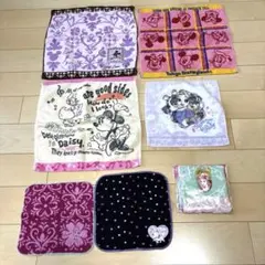 ディズニーランド シー ミニタオル ハンカチ ハンドタオル　まとめ売り