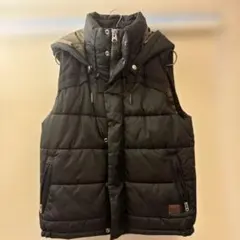 G-STAR RAW フード付きブラックダウンベスト G-STAR RAW ジースター ロウ ベスト アウター メンズ G - WHISTLER