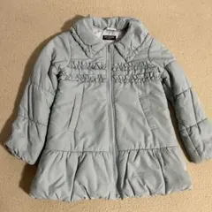 pom ponette ライトブルー ダウンコート 130