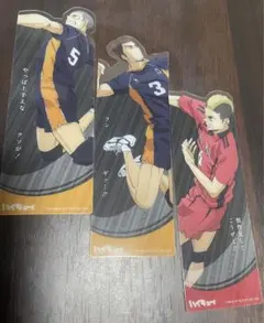 ハイキュー‼︎ ブックマーク しおり 田中 東峰 猛虎 烏野 音駒 グッズ