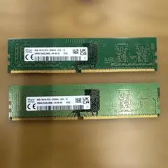 デスクトップPC用SKhynixPC4-3200AA32GB( 16GB×2枚) - メルカリ