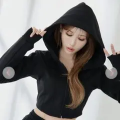 Rady★コルセットセトア★M★ブラック★トップス(パーカー)のみ★のサムネイル
