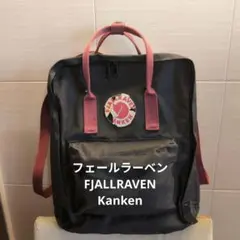 FJALLRAVEN Kanken リュック ブラックxエンジのサムネイル