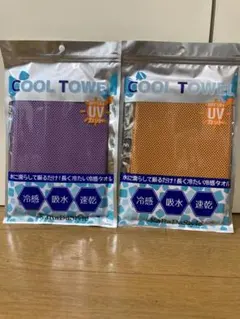 新品 未使用 KaRaDaStyle 冷感タオル 2点セット