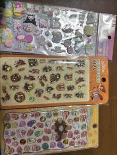 サンリオ　ぷくぷくシール　ディズニー　ズートピア　プチドロ　セット