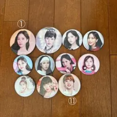 TWICE ミナ　缶バッジまとめ売り TWICE ミナ 公式 缶バッジ まとめ売り - メルカリ
