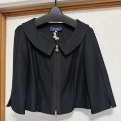 新品タグ付✨M'S GRACY カメリア 薄手 ダブルジップ カーディガン 40