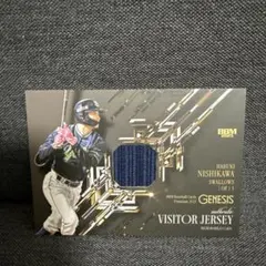 [350シリ] BBM 2025 GENESIS 西川遥輝 ジャージカード