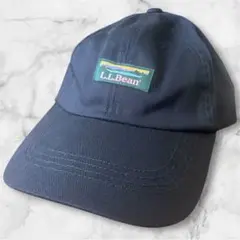 【美品】L.L.Bean 1912ロゴ キャップ ブラック アメカジ アウトドアのサムネイル