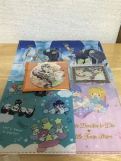 コレットは死ぬことにした　クリアファイル　アクリルスタンド　コースター　セット