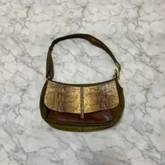 y2k grange arukan 異素材ワンショルダーバッグ 光沢