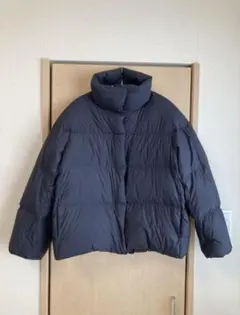 NANODESIGN パウダーダウンジャケット ブラック　Ｓサイズ