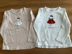 petit main 長袖カットソー 2枚セット　サイズ110