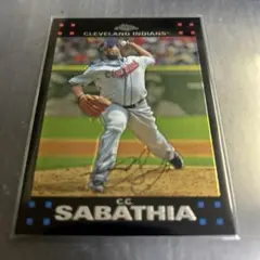 MLB 2007 Topps Chrome CC サバシア　クリーブランド