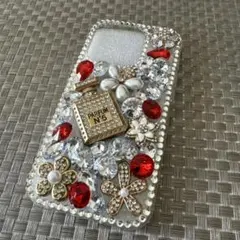 【iPhoneケース】 iPhone15Pro ハンドメイド キラキラケース