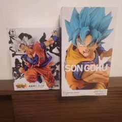 一番くじドラゴンボールサイヤ人超決戦C賞孫悟空'18 D賞ベジータ'18