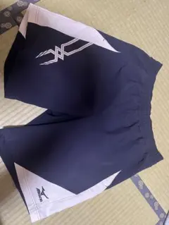 MIZUNO ミズノ　ネイビー ハーフパンツ テニス　バドミントン　ソフテニ