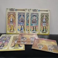 一番くじ　進撃の巨人　壁外調査女型捕縛作戦　H賞サテンステッカー　など