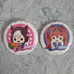 ウマ娘　缶バッジ