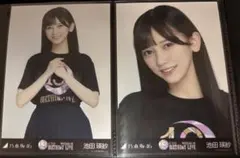 乃木坂46 生写真 池田瑛紗 真夏の全国ツアー2026Tシャツ 福井ver