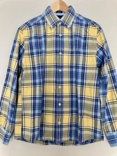 【美品】Tommy Hilfiger 長袖チェックシャツ S
