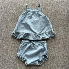 GAP baby デニム セットアップ