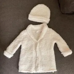 ベアフットドリーム ベビーアウター 帽子 セット 美品 ロンハーマン