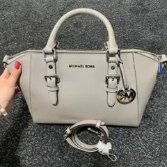 【値下げ】マイケルコース トートバッグ グレー