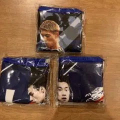 サッカー日本代表 選手ハンドタオル 3枚セット キリン キャンペーン