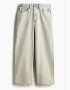 【H&M】バギーデニム ペールデニムブルー 30/34のサムネイル