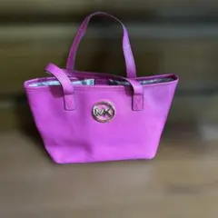 MICHAEL KORS ピンク トートバッグ