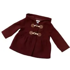 【オールドネイビー】OLD NAVY キッズ ダッフルコート フード 6-12M