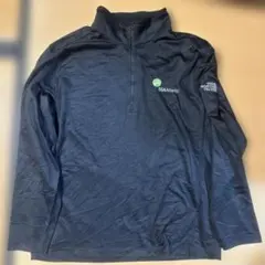 THE NORTH FACE ハーフジップフリース企業ロゴ