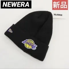 【新品】NEWERA ニューエラ エクストララージ レイカーズ コラボニット帽