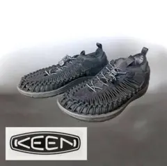 人気☆KEEN UNEEK HT スポーツサンダル オールブラック 27cm - メルカリ
