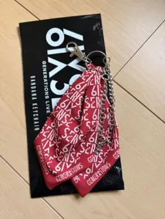 GENERATIONS バンダナ キーホルダー