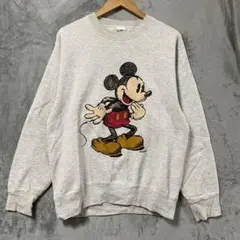 L2888 Disney スウェットトレーナー サイズM グレー