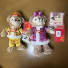 香港ディズニー ツムツム ハロウィン ぬいぐるみ ダッフィー　シェリーメイ 香港ディズニー ツムツム ハロウィン ぬいぐるみ ダッフィー シェリー