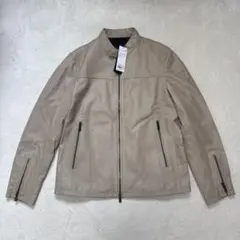 25SS 定価16.5万　新品　ジョゼフオム　ライトラムナッパレザー　ライダース
