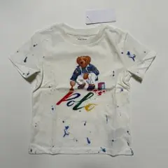 【90cm】ベビー（男の子）ベア　半袖Tシャツ