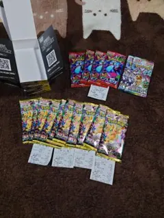 ポケモンカード　メガドリーム テラスタルフェス　インフェルノX バラパック箱付き