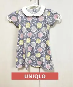 UNIQLO BABY ＊ キッズ花柄ワンピース 90のサムネイル